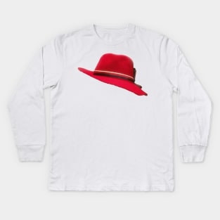 Agent Carter Hat Kids Long Sleeve T-Shirt